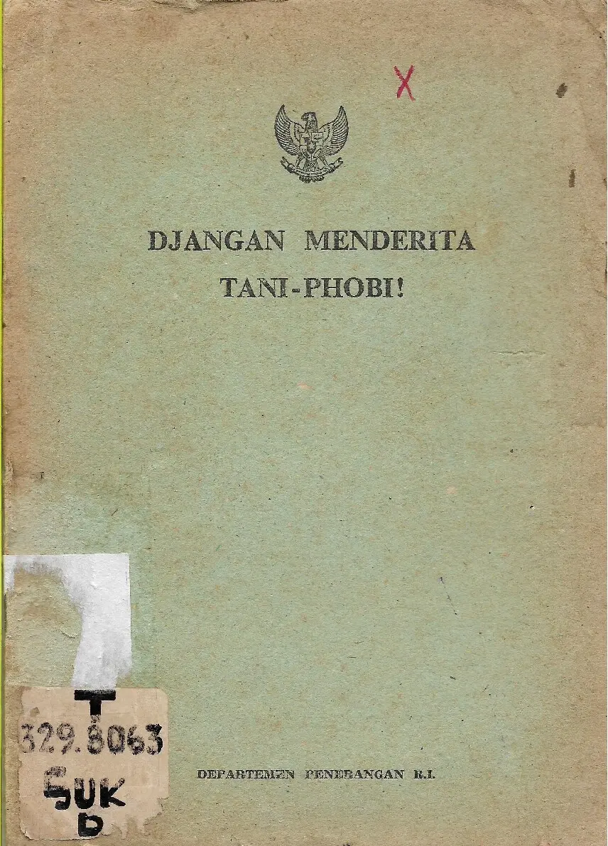 Jangan Menderita Tani Phobi
