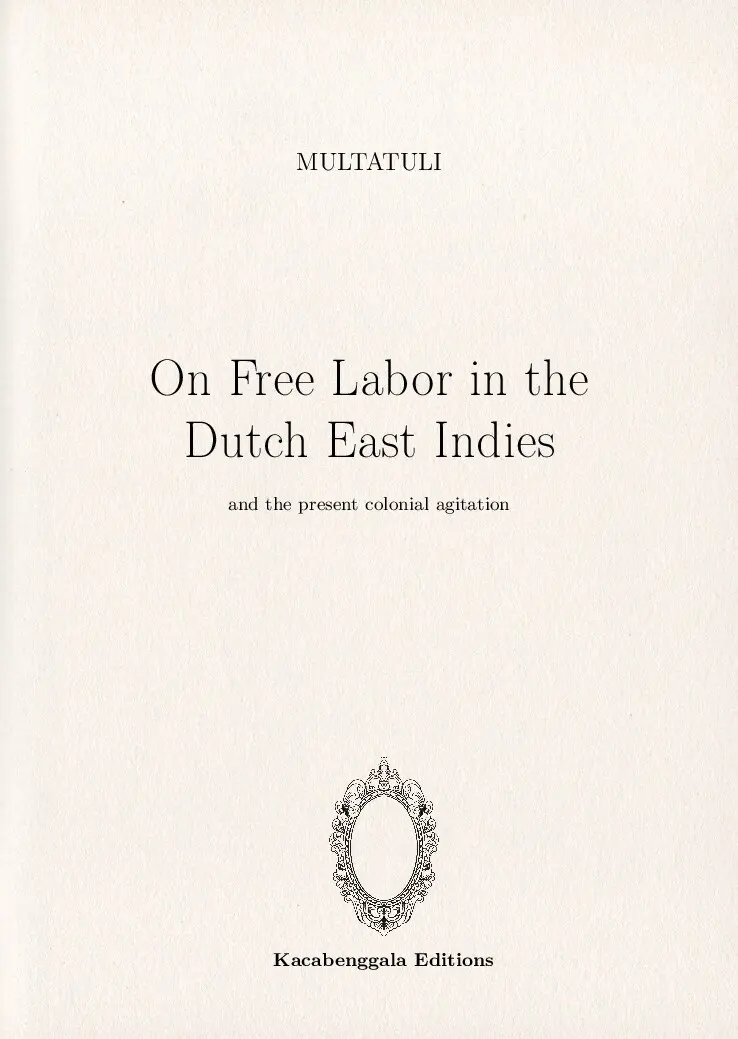 On Free Labor