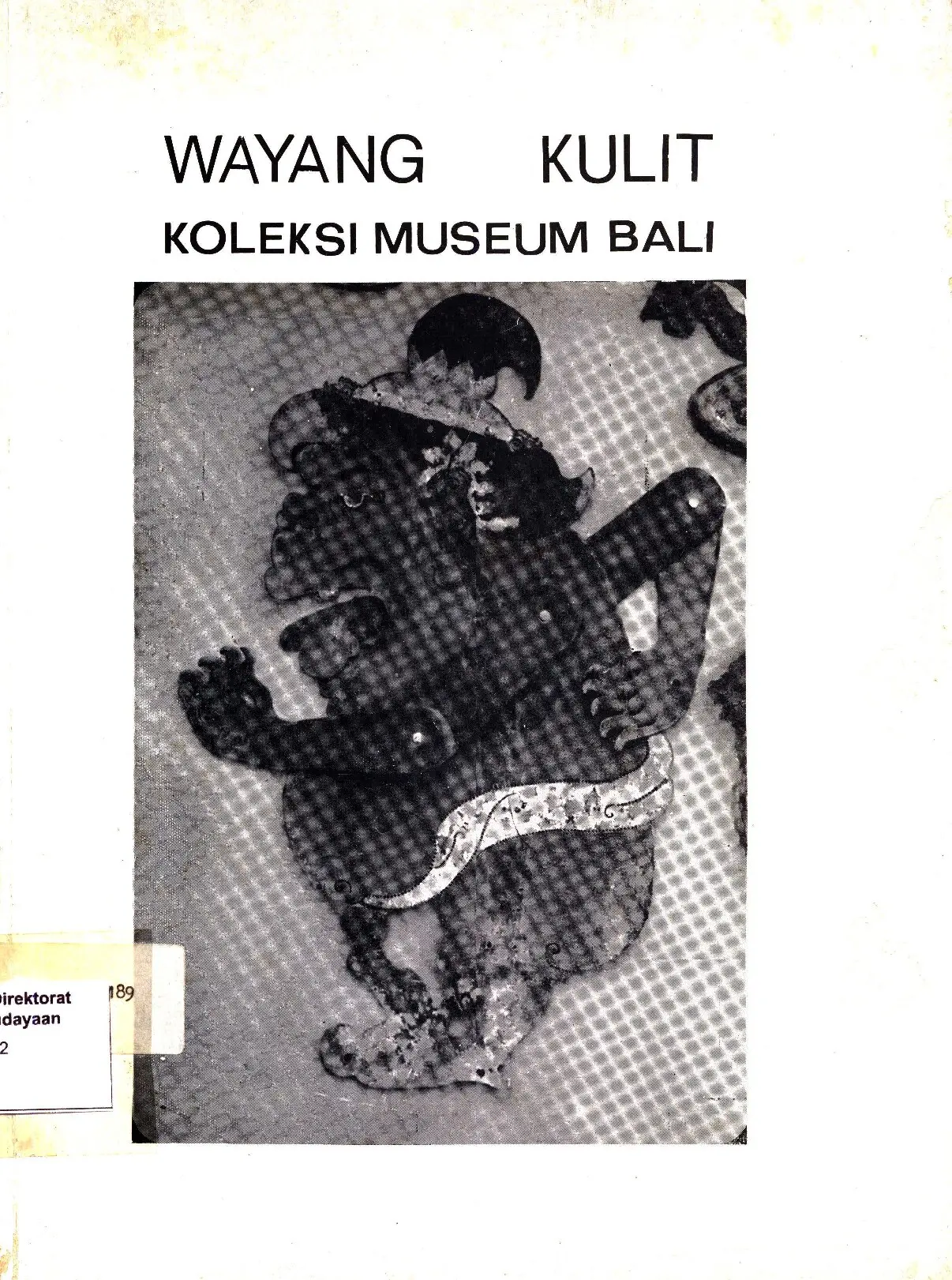 Wayang kulit koleksi Museum Bali