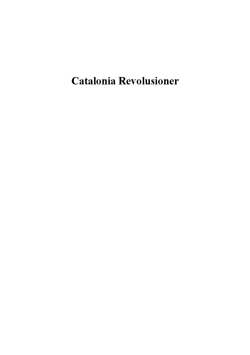 Catalonia Revolusioner