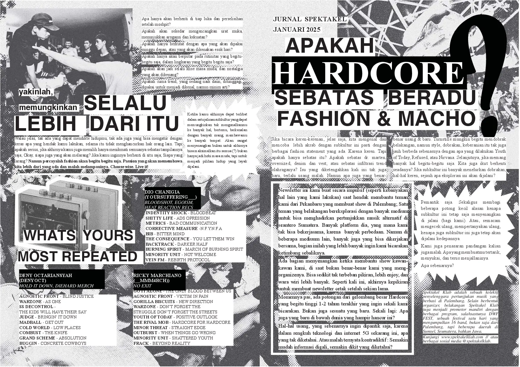 Jurnal Spektakel Vol. 1