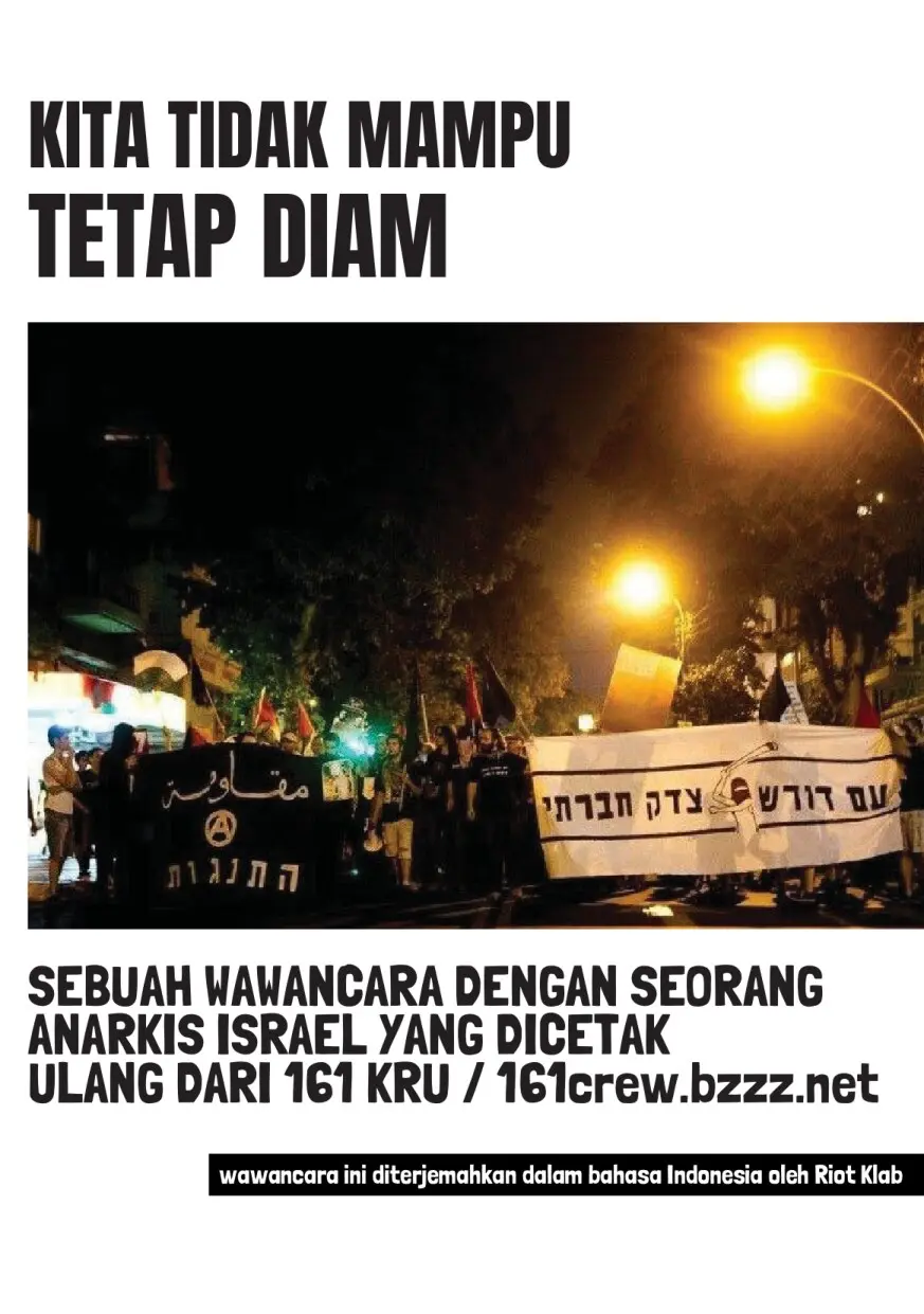Kami Tidak Mampu Tetap Diam