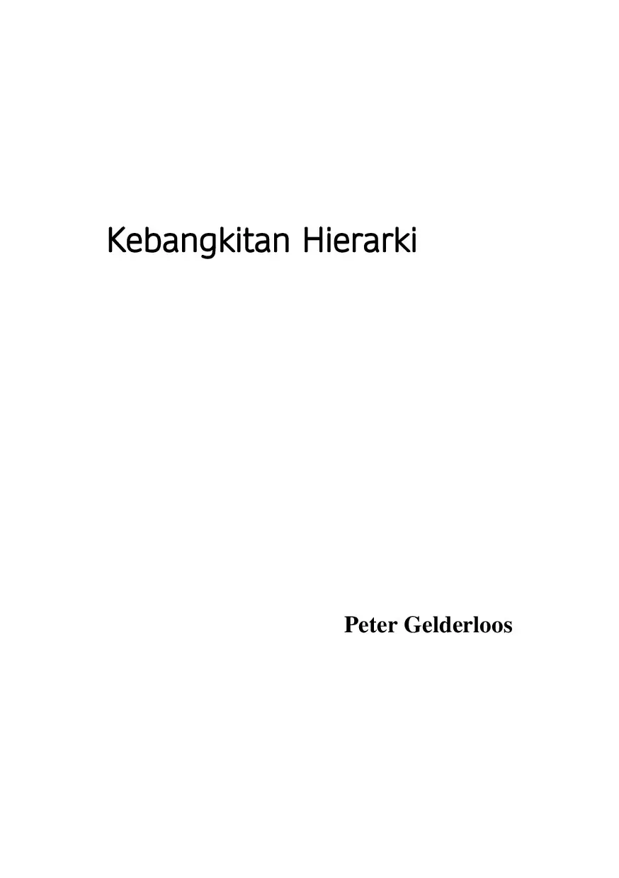 Kebangkitan Hierarki