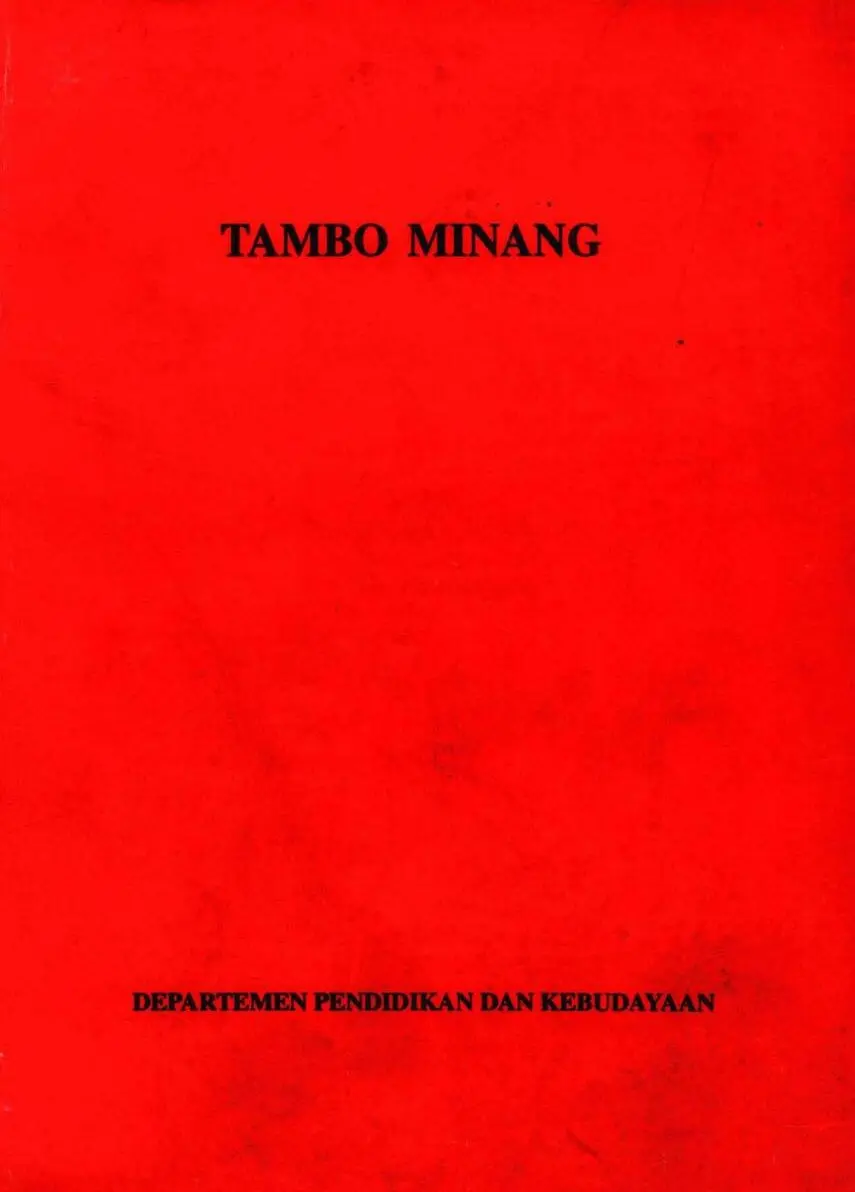 Tambo minang