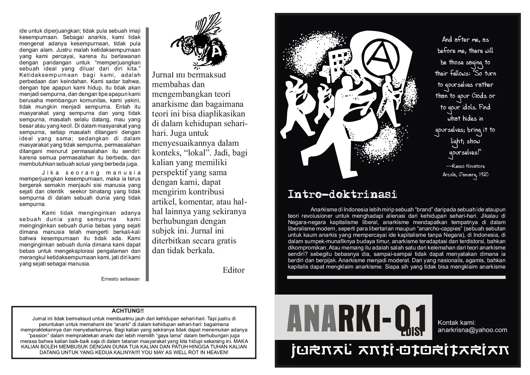 Jurnal Anarki #1