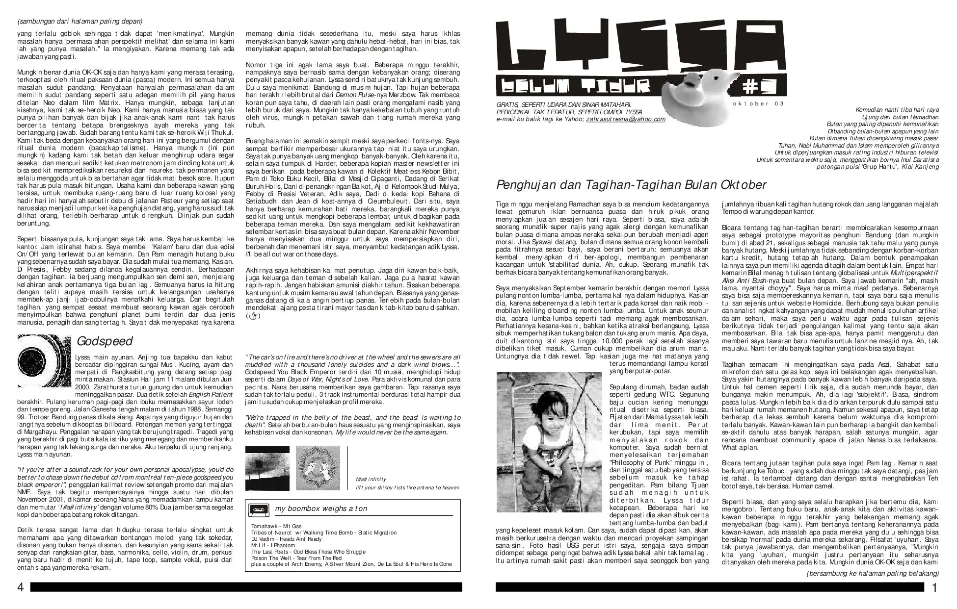 Lyssa Belum Tidur #3