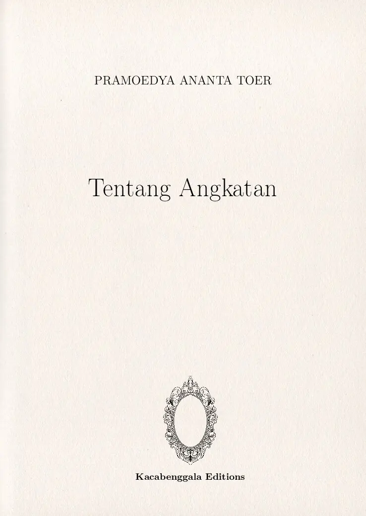 Tentang Angkatan