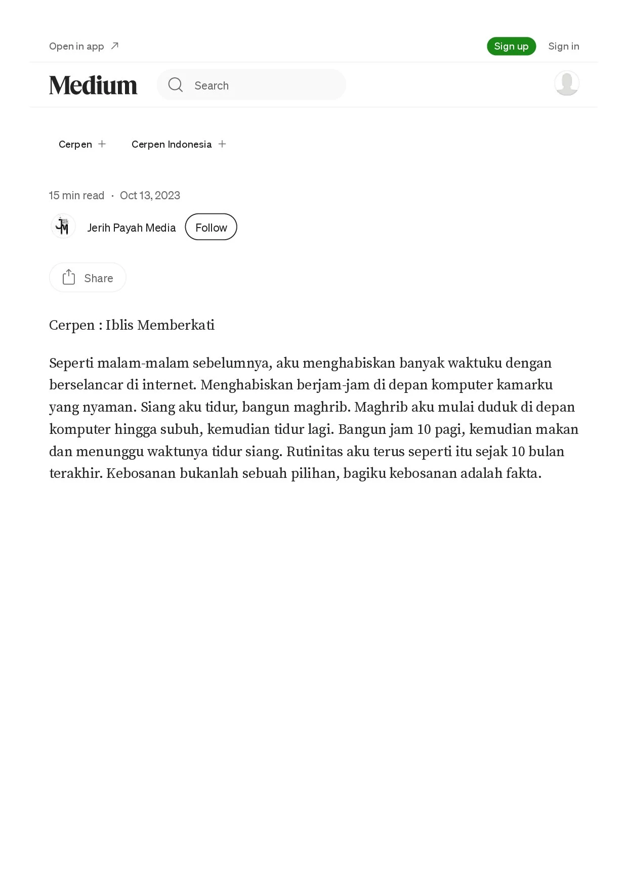 Jerih Payah Media (2023)