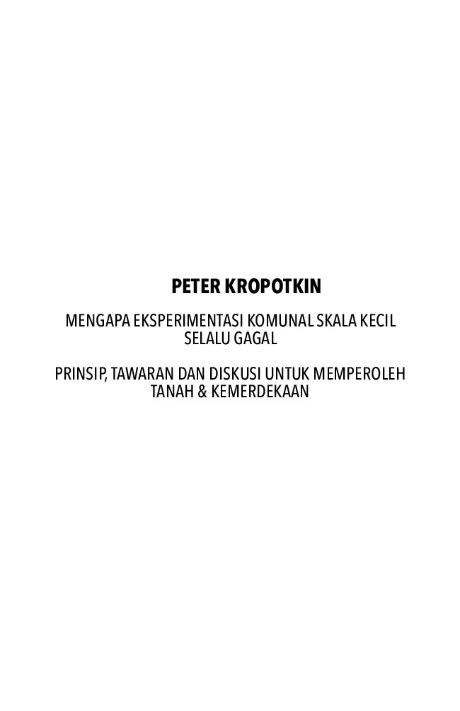 Mengapa Eksperimen Skala Kecil Selalu Gagal