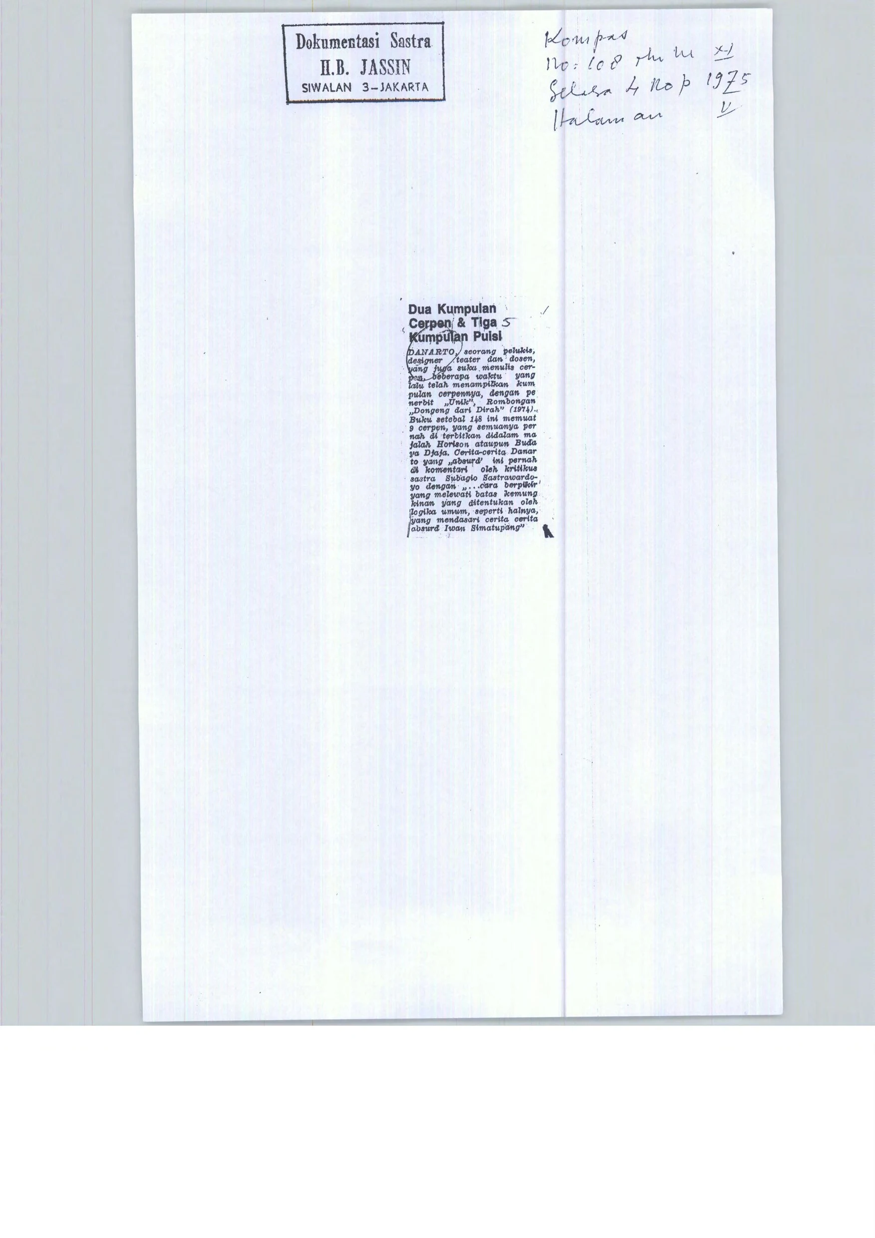 Two Short Story Collection and Three Poetry Collection