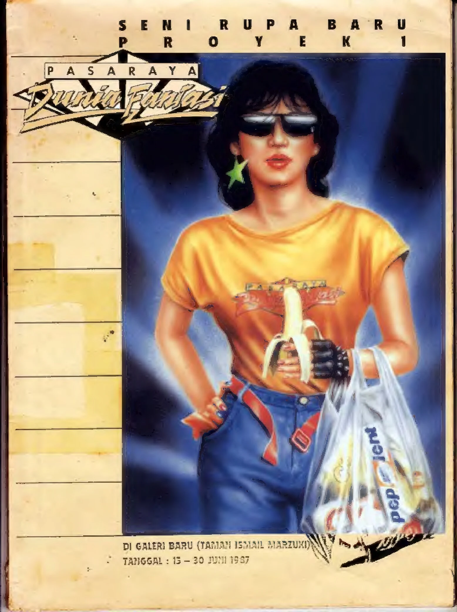 The catalogue of Pasar Raya Dunia Fantasi exhibition