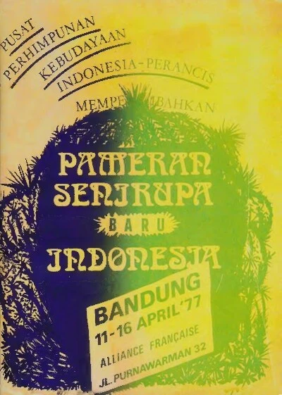 Ehibition catalogue of the 1977 Indonesian New Art Movement in Bandung