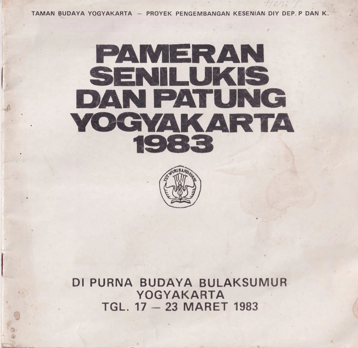 Pameran Senilukis dan Patung Yogyakarta 1983