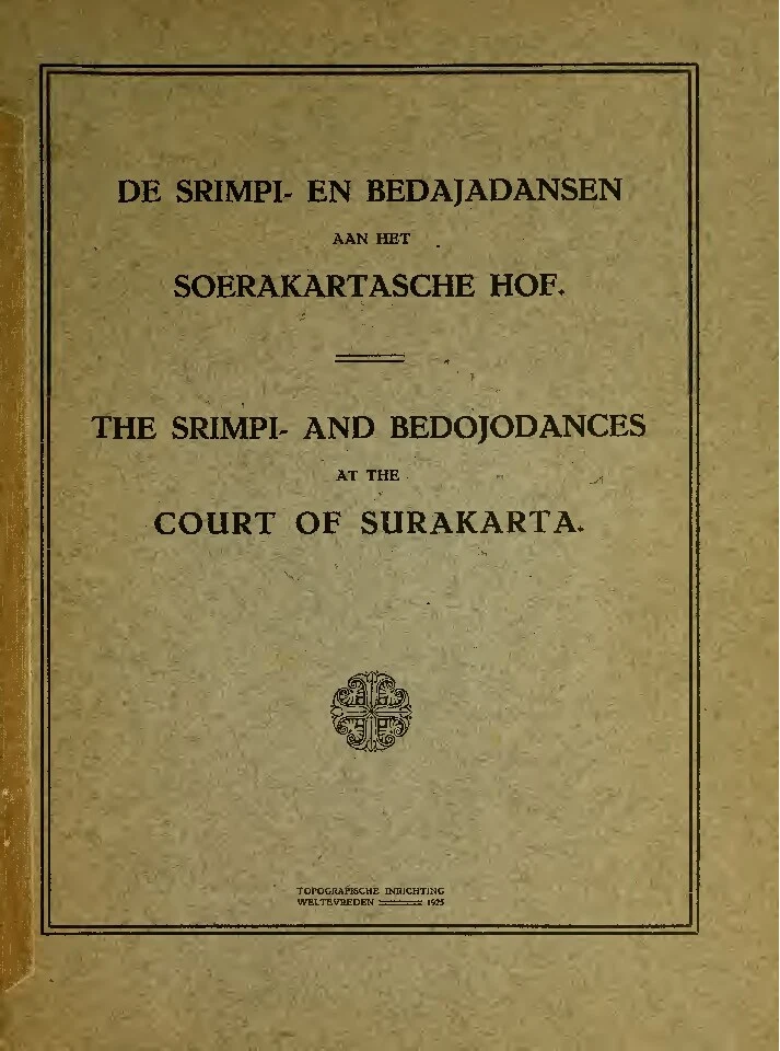 The Srimpi and Bedaja Dance