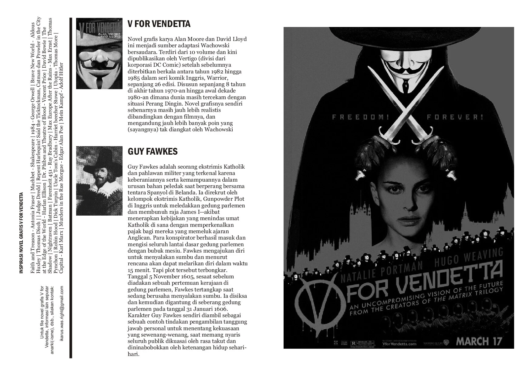 V For Vendetta