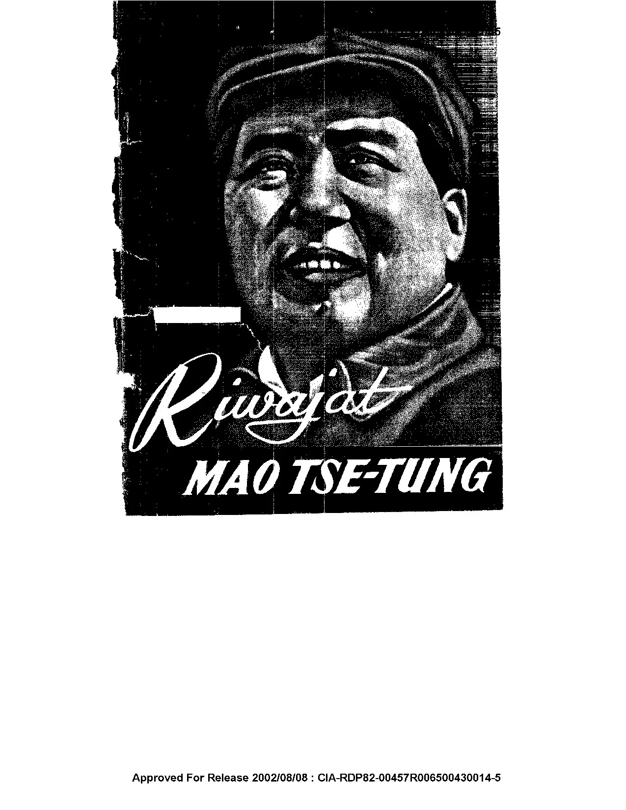 Riwajat Mao Tse-tung: dituturkan oleh sendiri