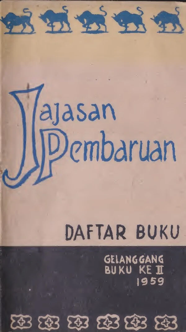 Daftar Buku Gelanggang Buku Ke II 1959