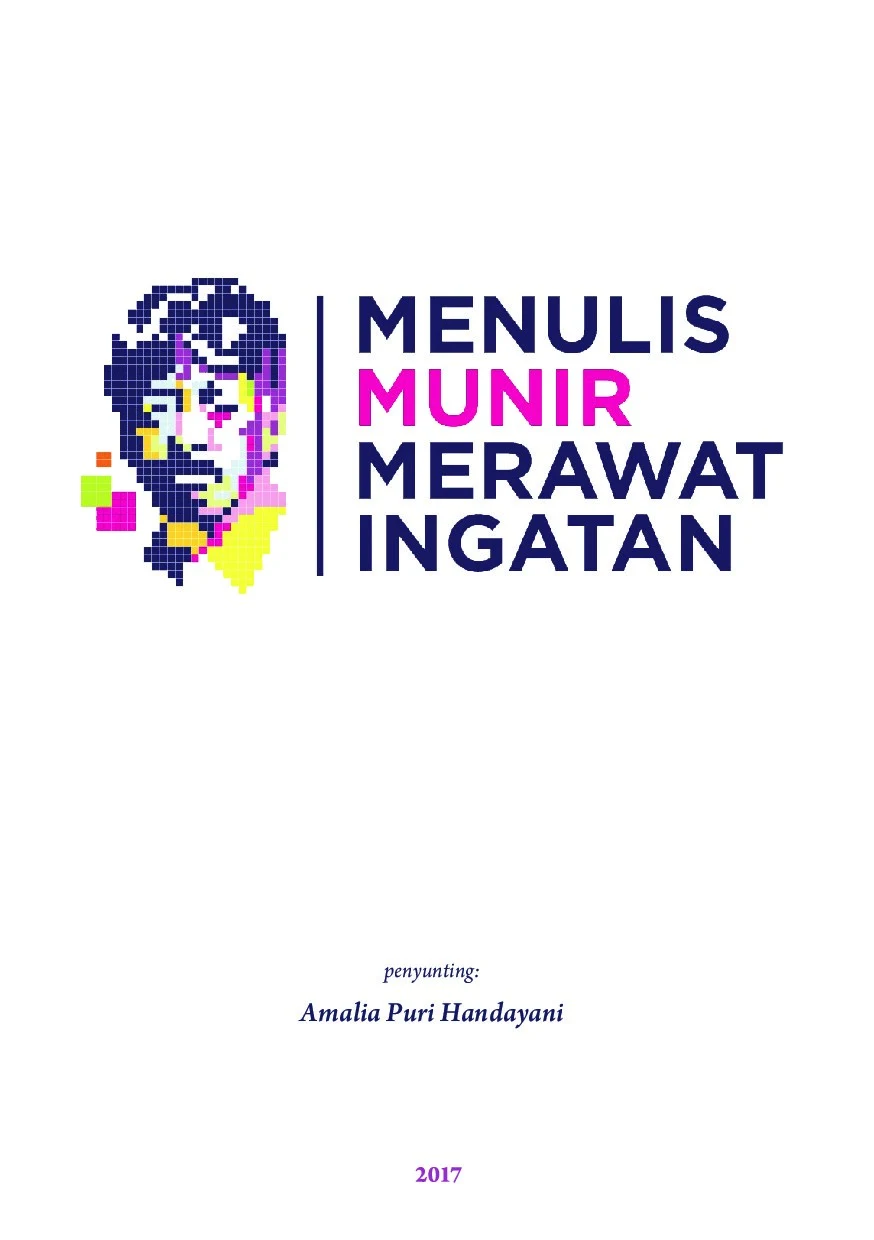 Menulis Munir Merawat Ingatan
