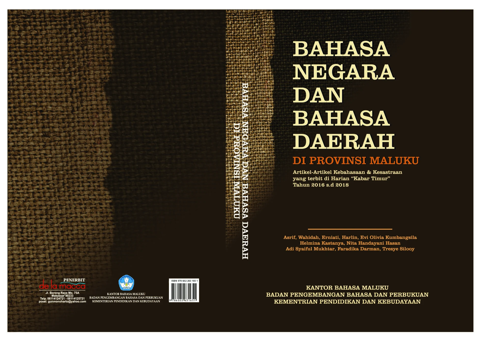 Bahasa Negara dan Bahasa Daerah Maluku