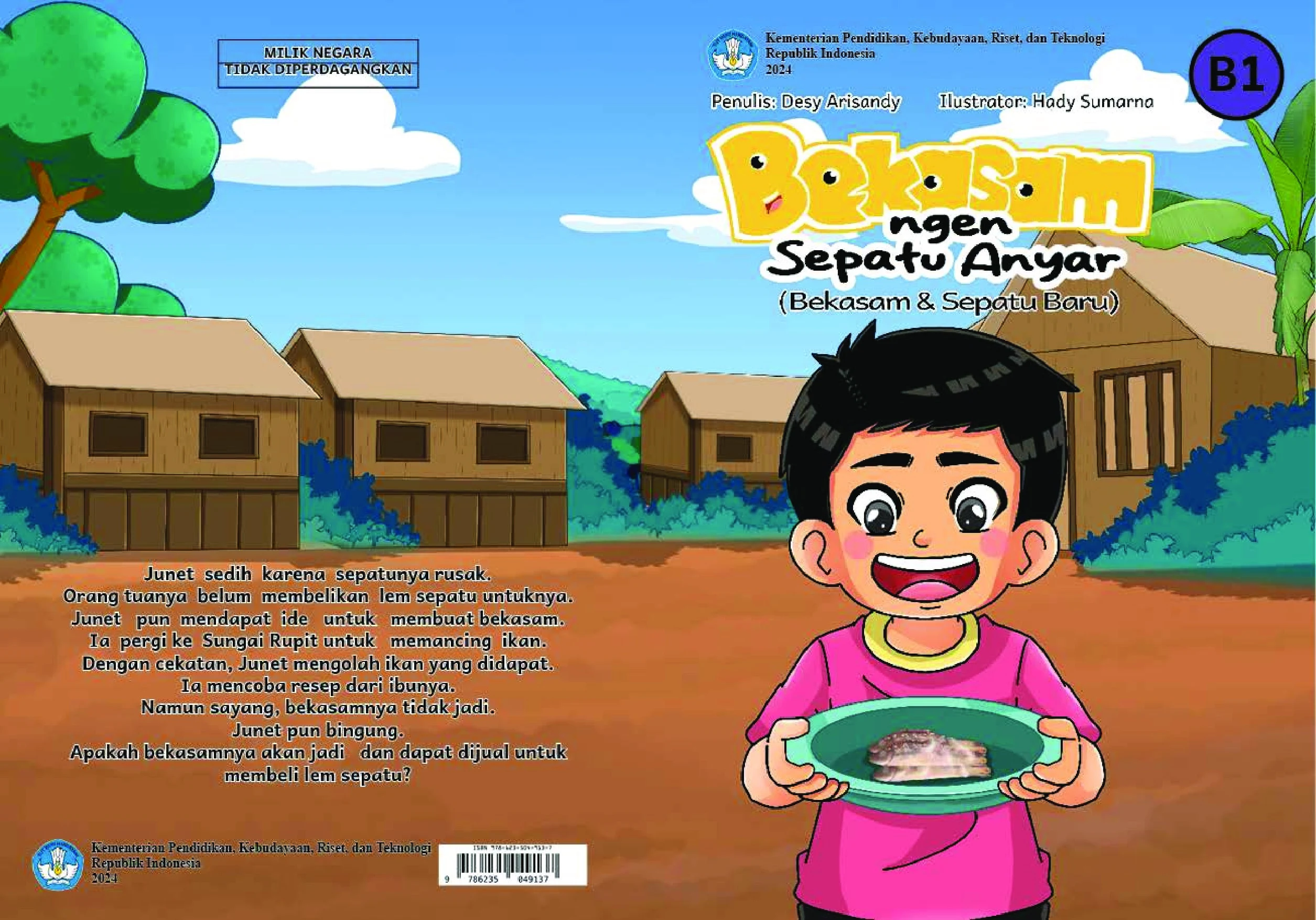 Bekasam ngen sepatu anyar = Bekasam dan sepatu baru
