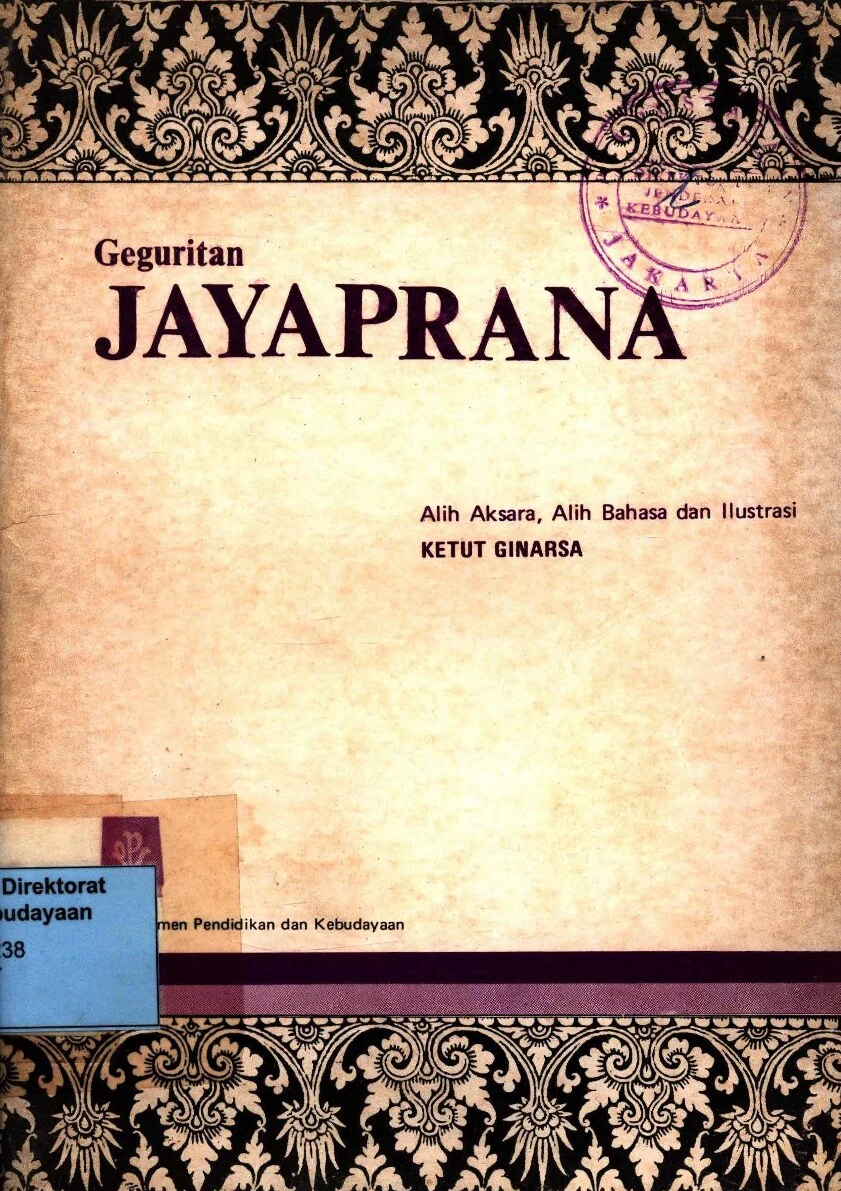 Geguritan Jayaprana