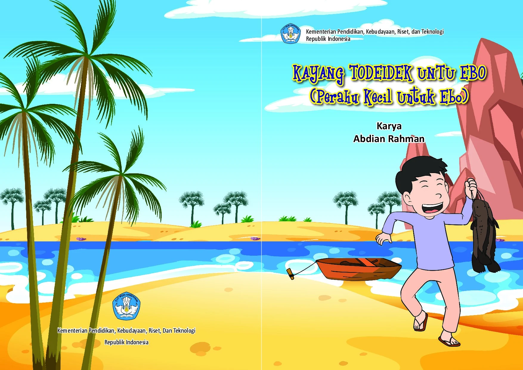 Kayang todeidek untu Ebo=Perahu kecil untuk Ebo