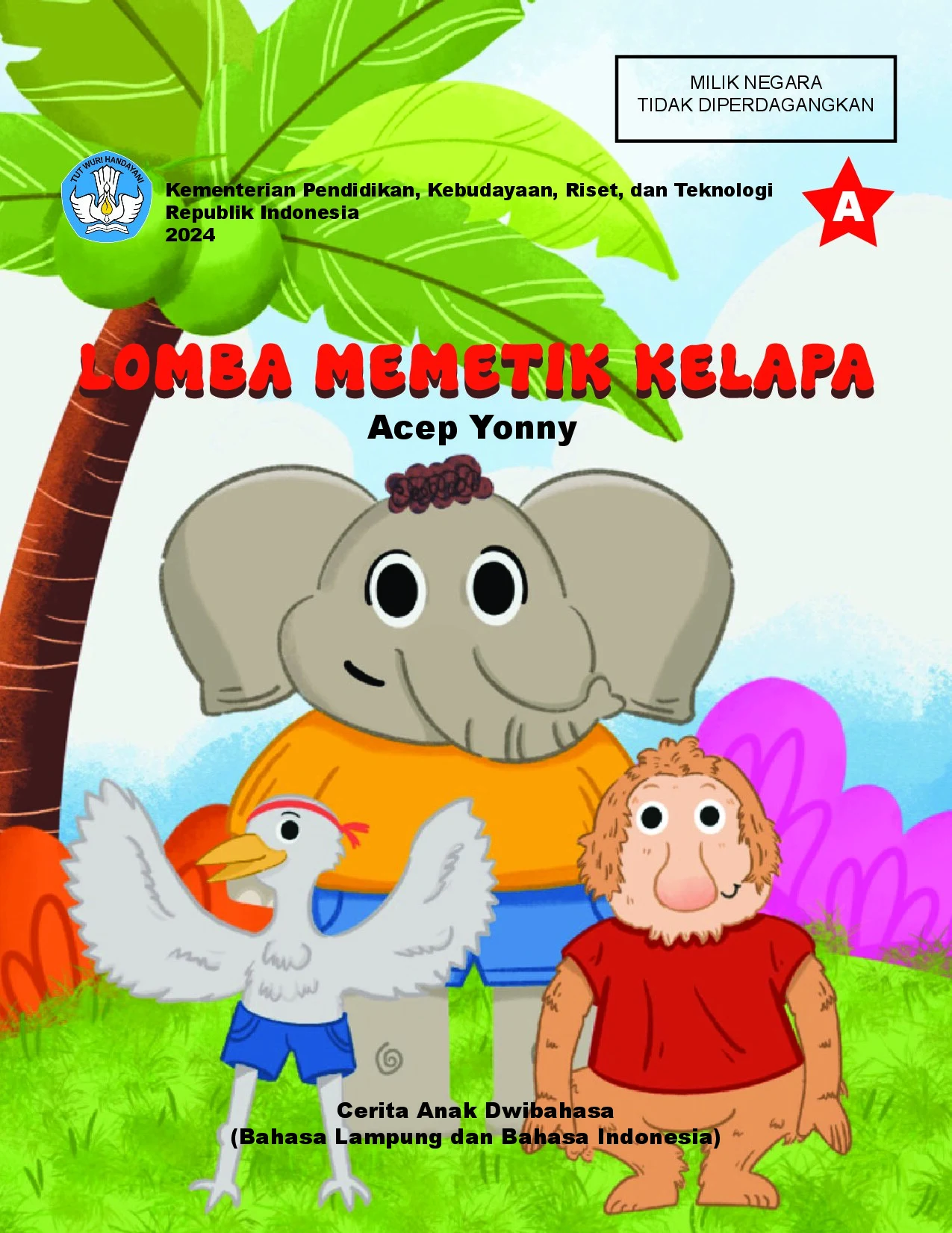 Lomba memetik kelapa