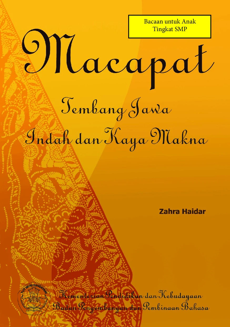 Macapat : tembang Jawa indah dan kaya makna