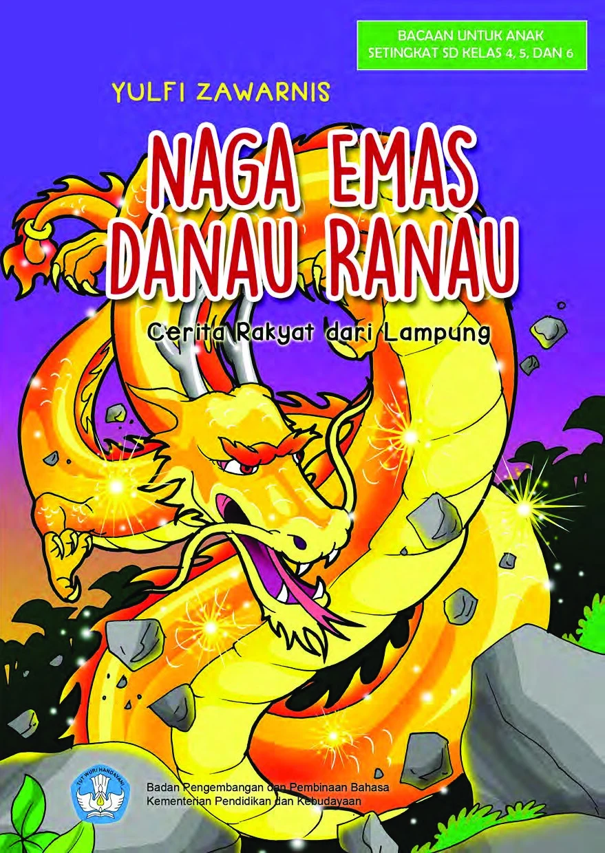 Naga emas Danau Ranau : cerita rakyat dari Lampung