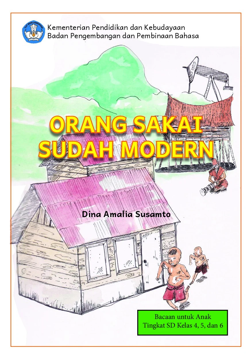 Orang Sakai sudah modern