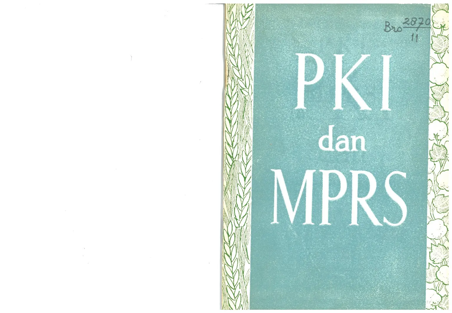 PKI dan MPRS