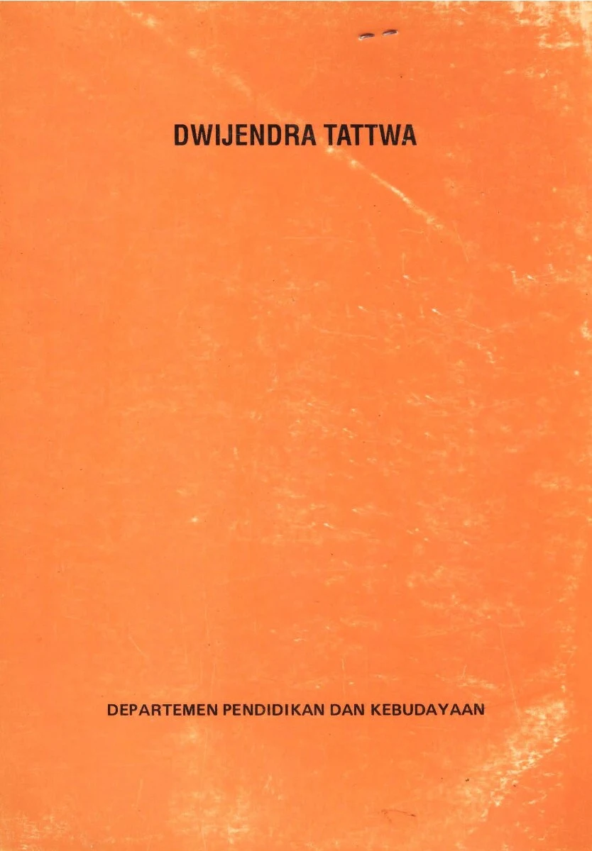 Dwijendra Tattwa