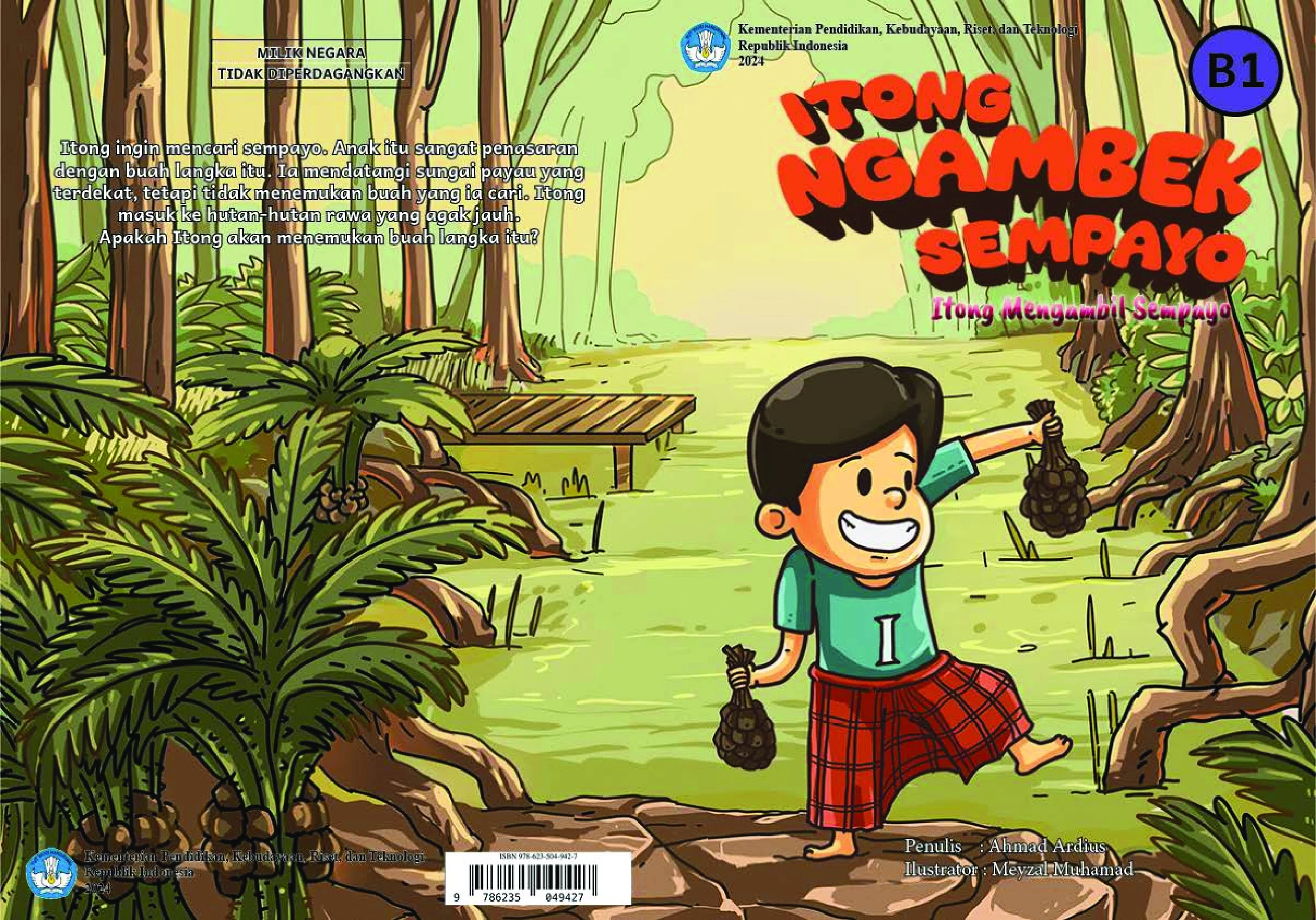 Itong ngambek sempayo = Itong mengambil sempayo