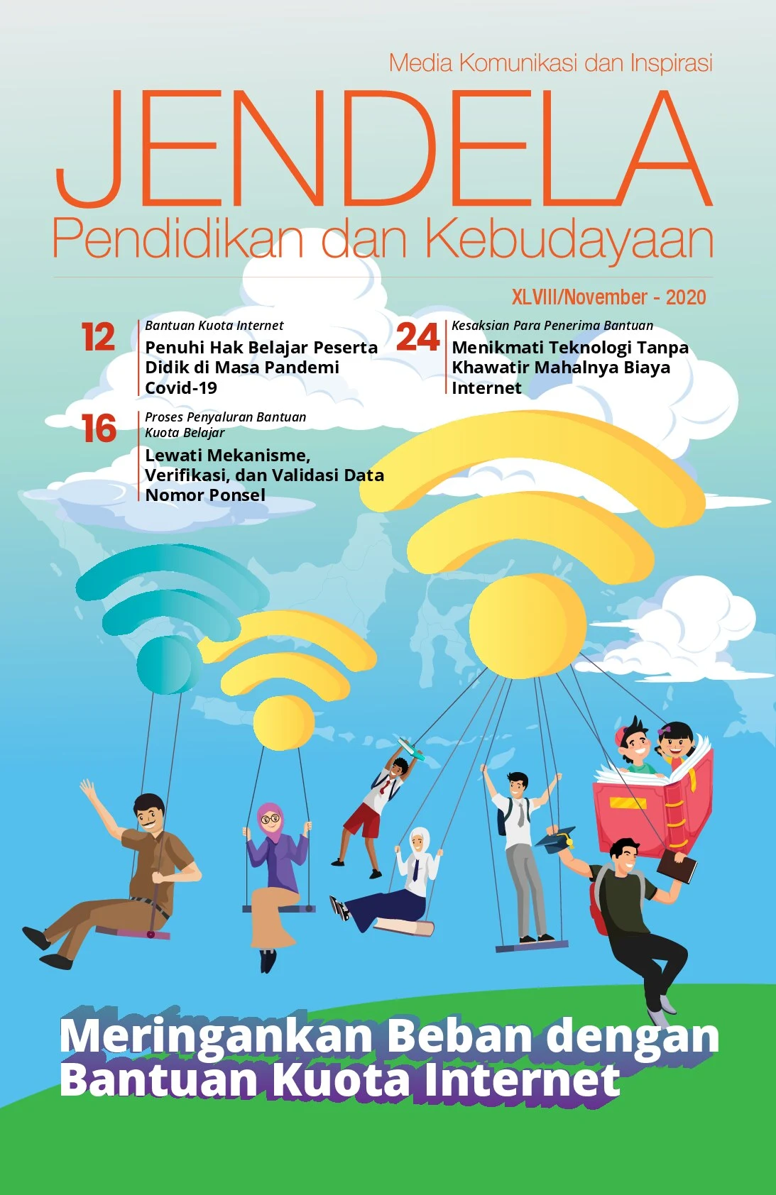 Jendela Pendidikan dan Kebudayaan : media komunikasi dan inspirasi XLVIII, November 2020