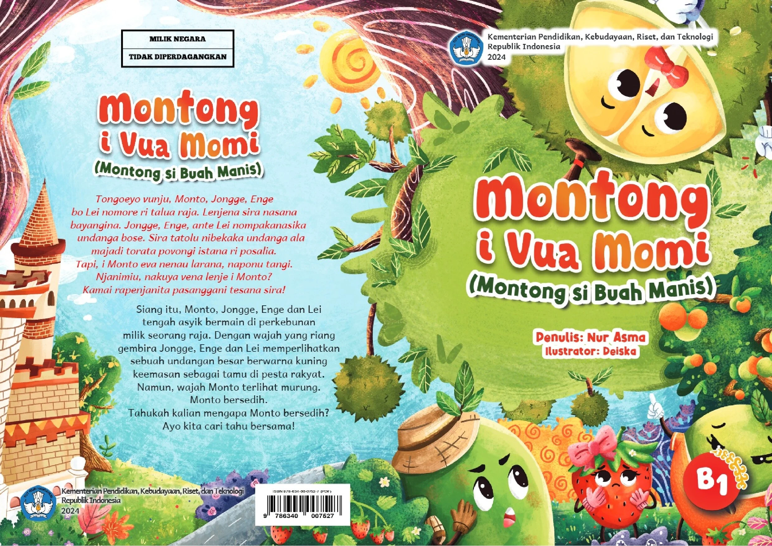 Montong i Vua Momi (Montong si Buah Manis)