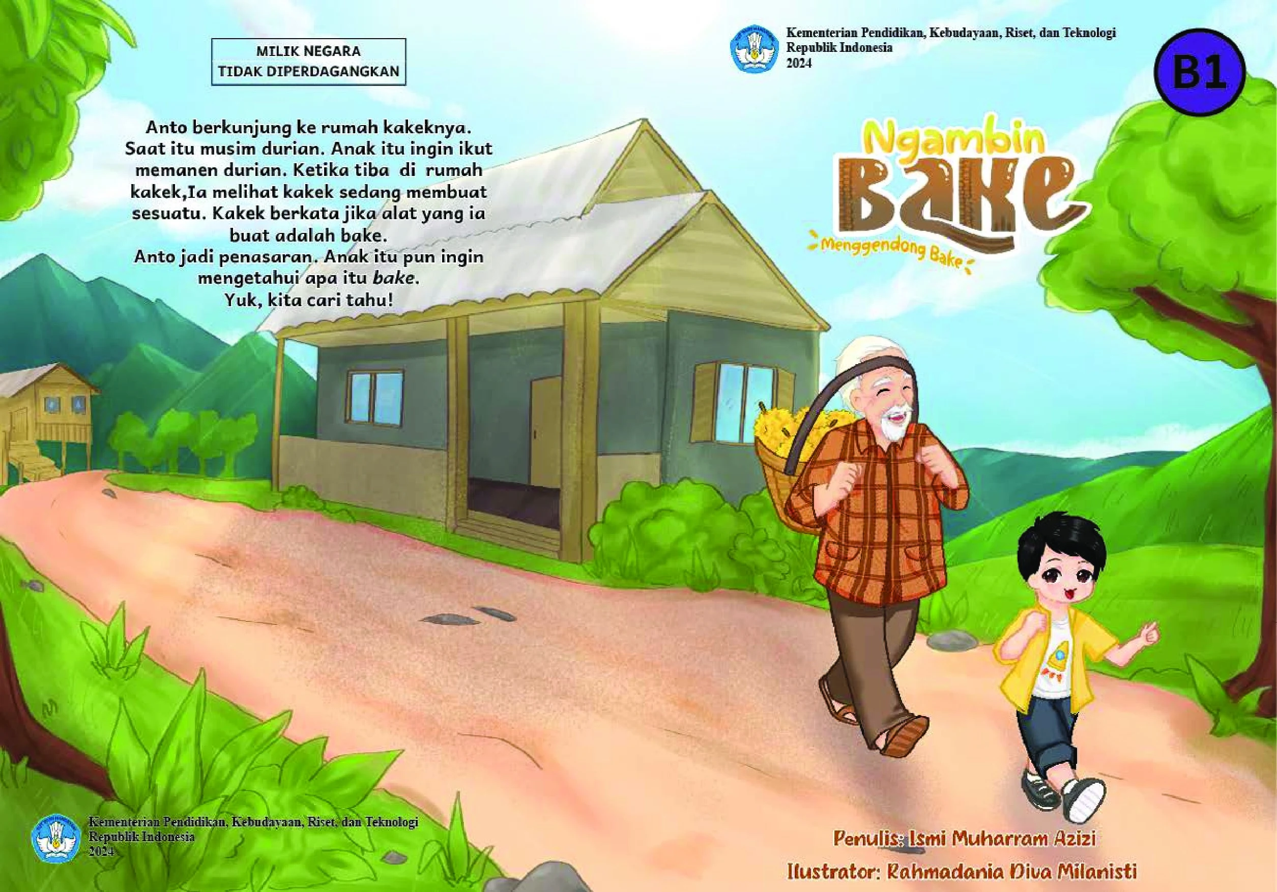 Ngambin Bake = Menggendong Bake