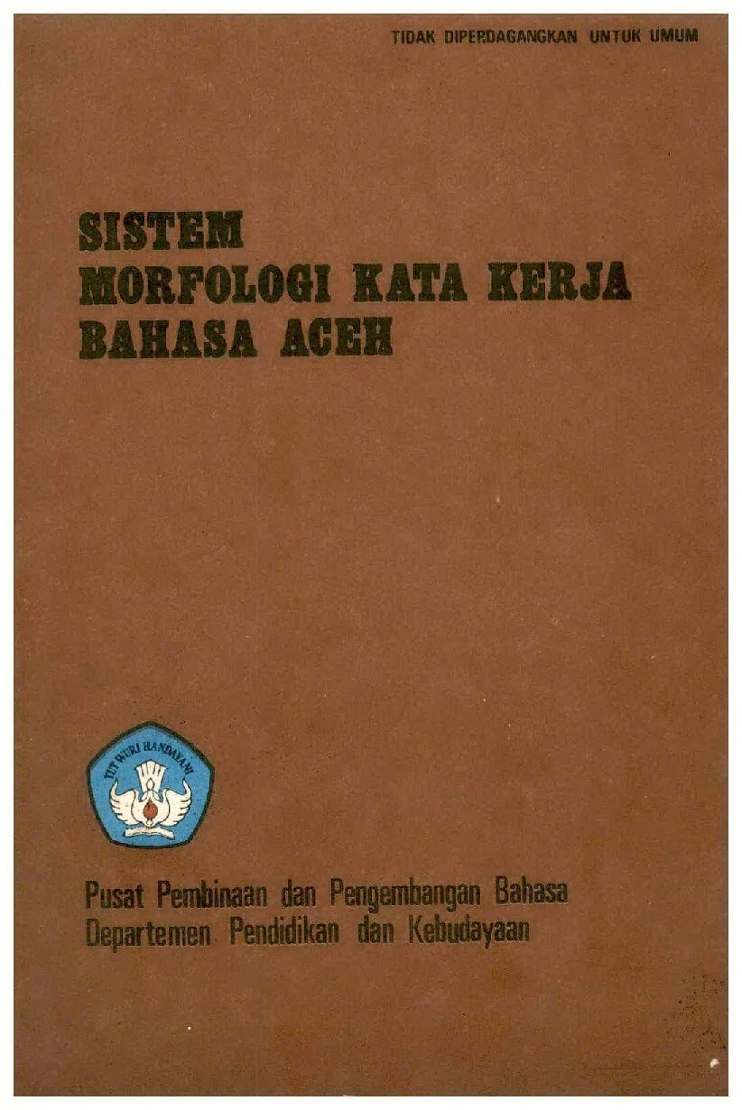 Sistem morfologi kata kerja bahasa Aceh