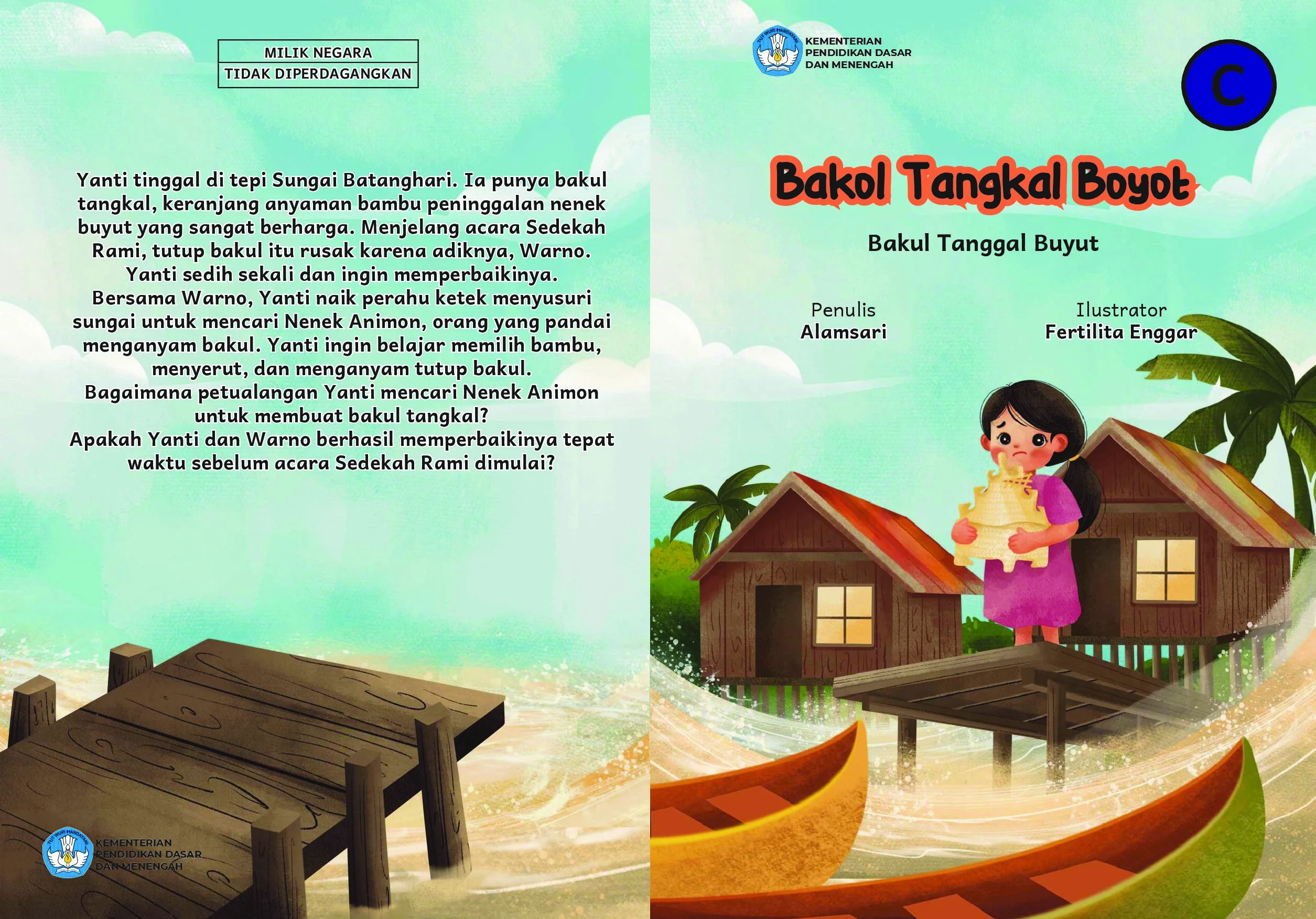 Bakol tangkal boyot = Bakul tanggal buyut
