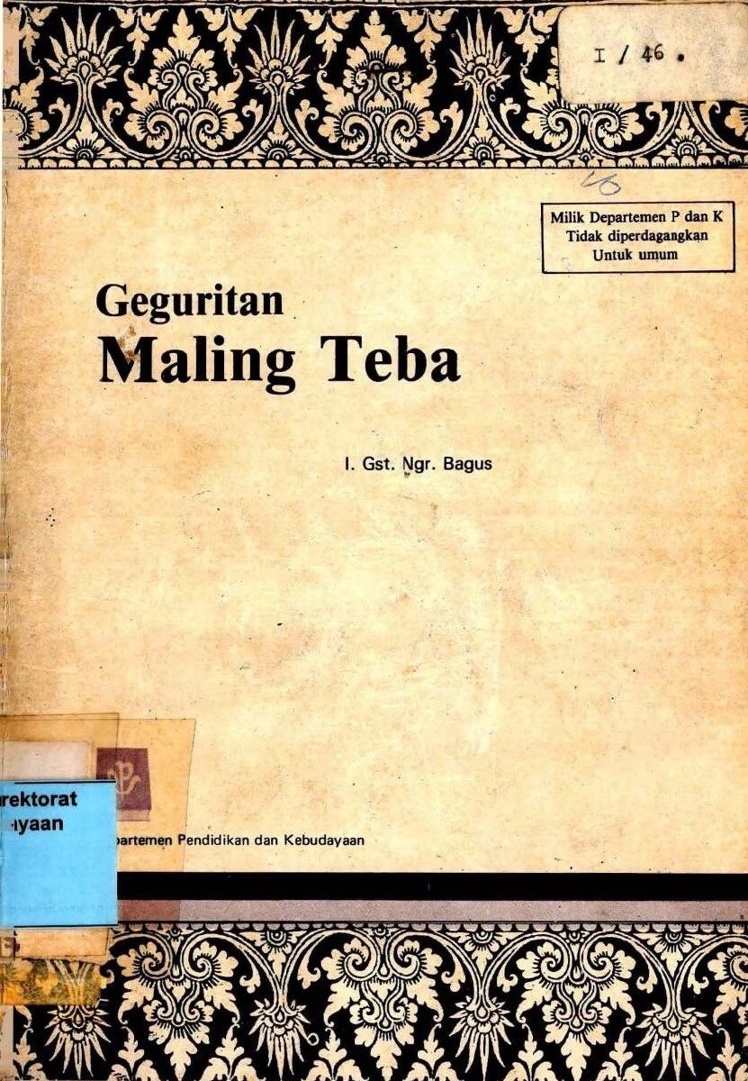 Geguritan Maling Teba