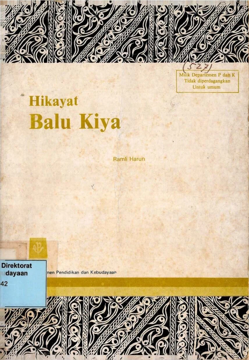 Hikayat Balu Kiya