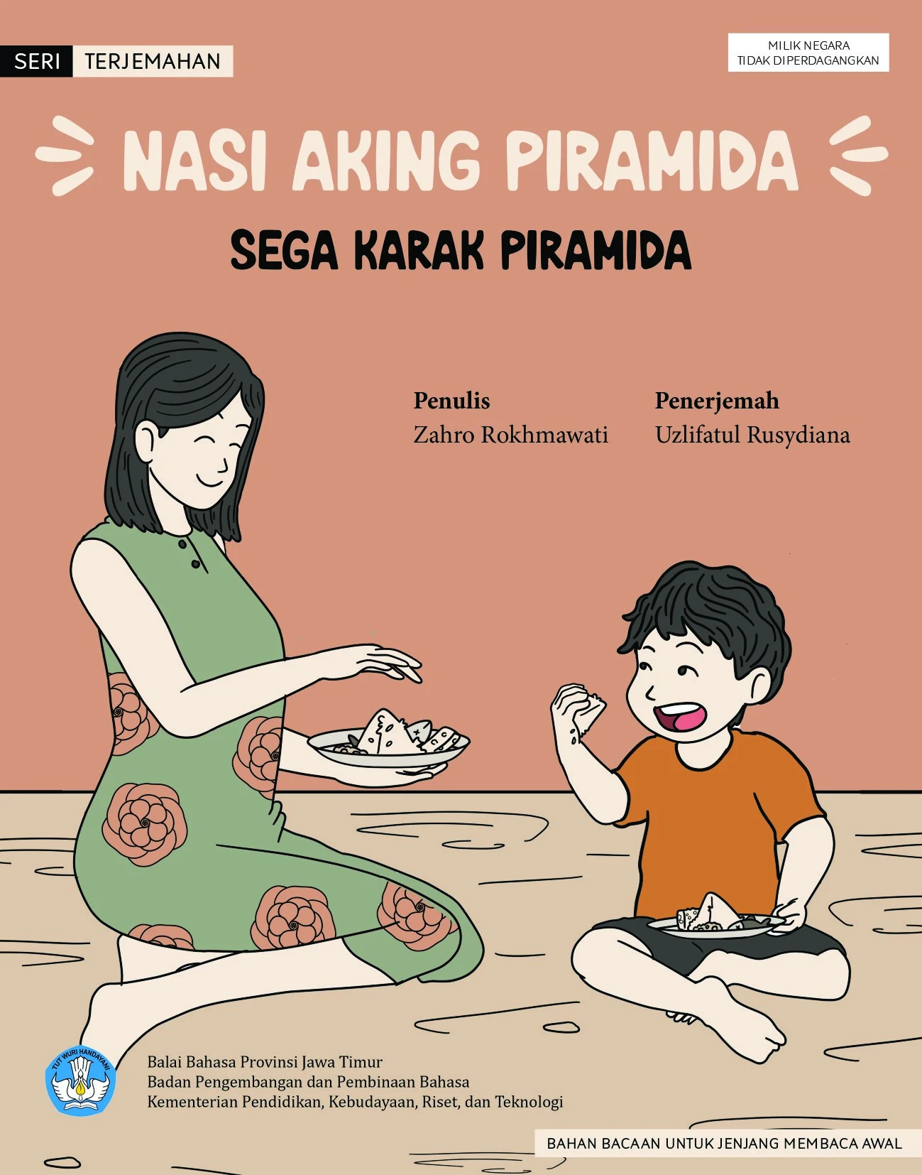 Nasi aking piramida : sega karak piramid