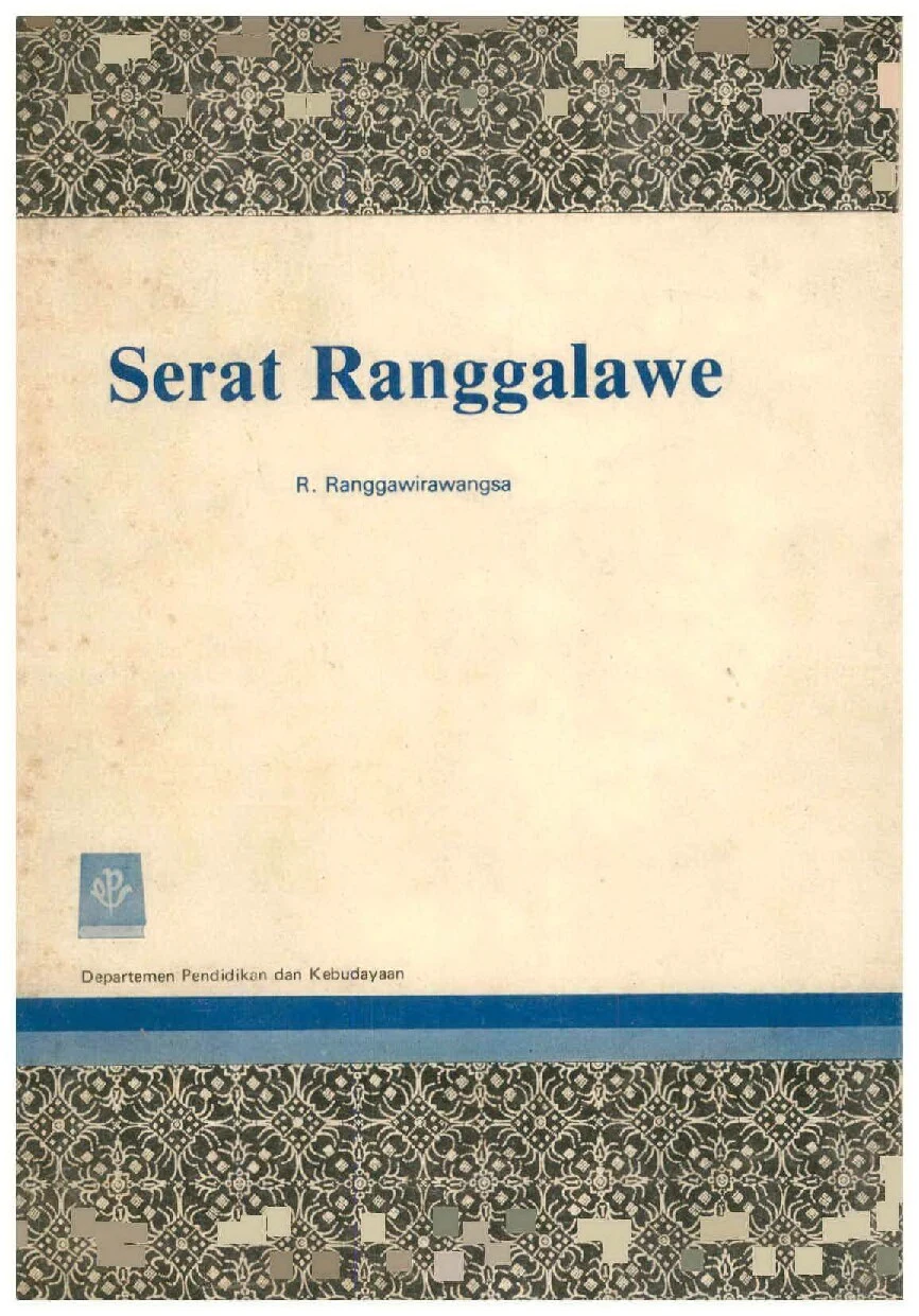 Serat Ranggalawe: babon serat Basa Jawi kina tengahan