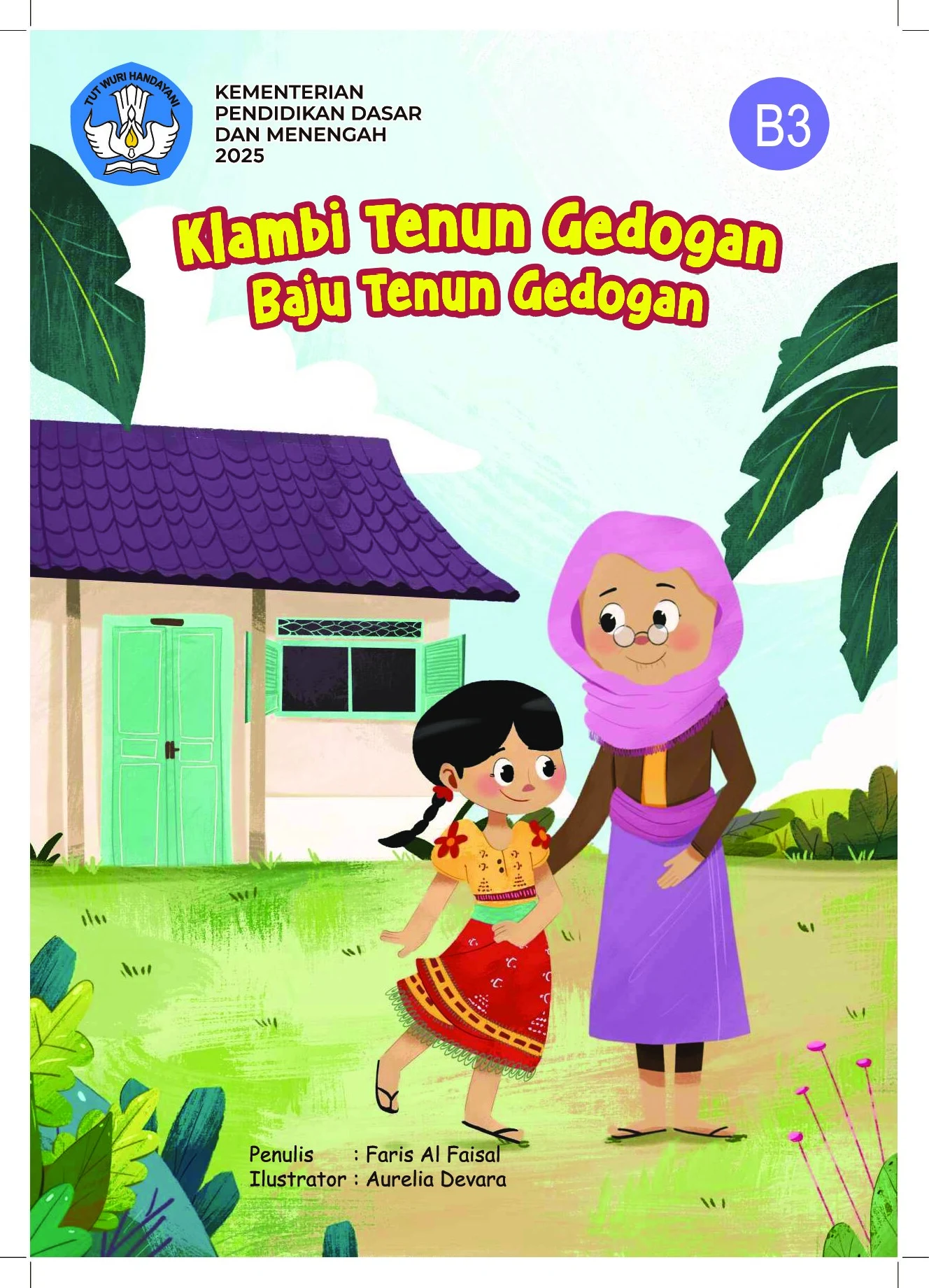 Klambi tenun gedogan = Baju tenun gedogan