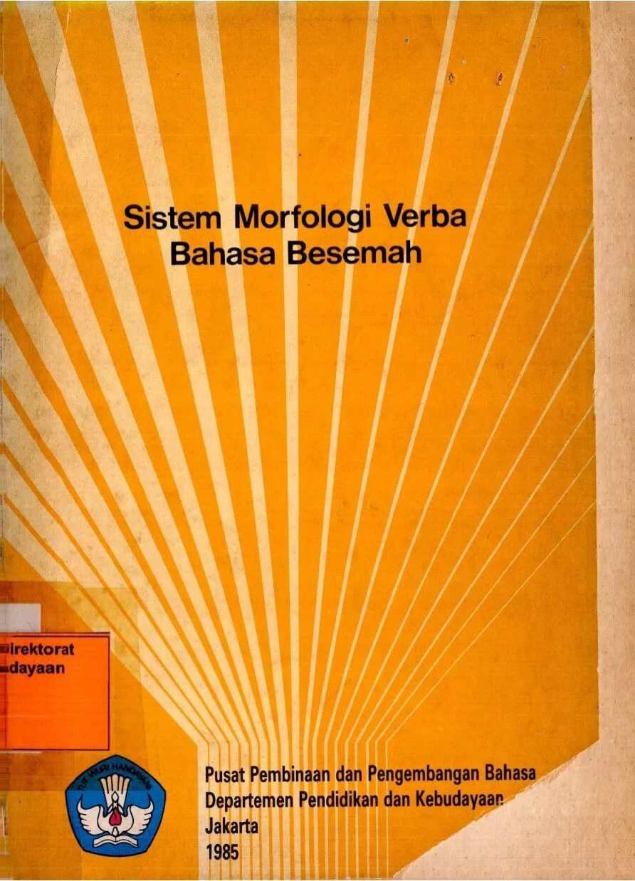 Sistem morfologi verba bahasa Besemah