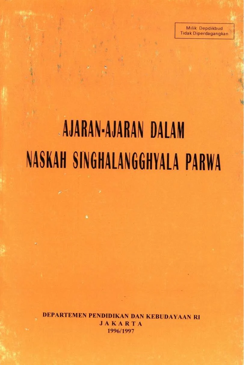Ajaran-ajaran dalam naskah Singhalangghyala Parwa