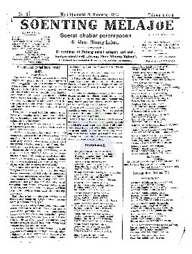 Soenting Melajoe — No. 46 (21/11/1913)