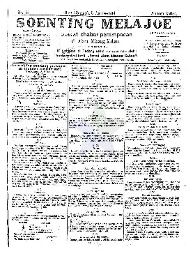 Soenting Melajoe — No. 14 (3/4/1914)