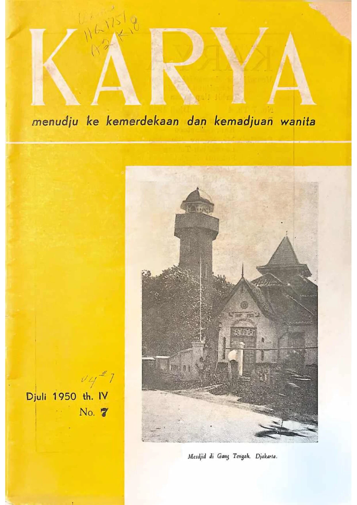 Karya — No. 7 (1950)