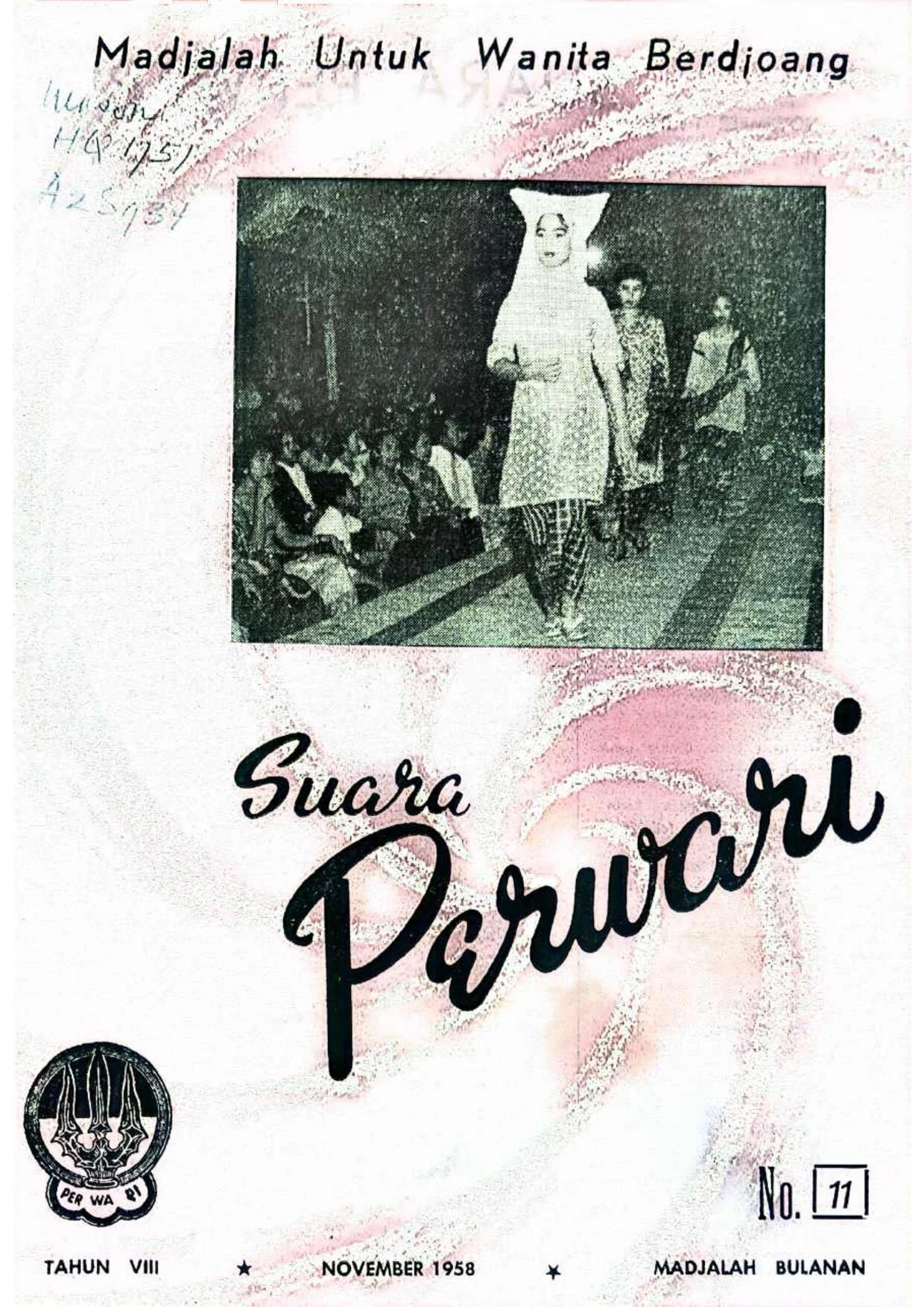 Suara Perwari — No. 11 (1958)