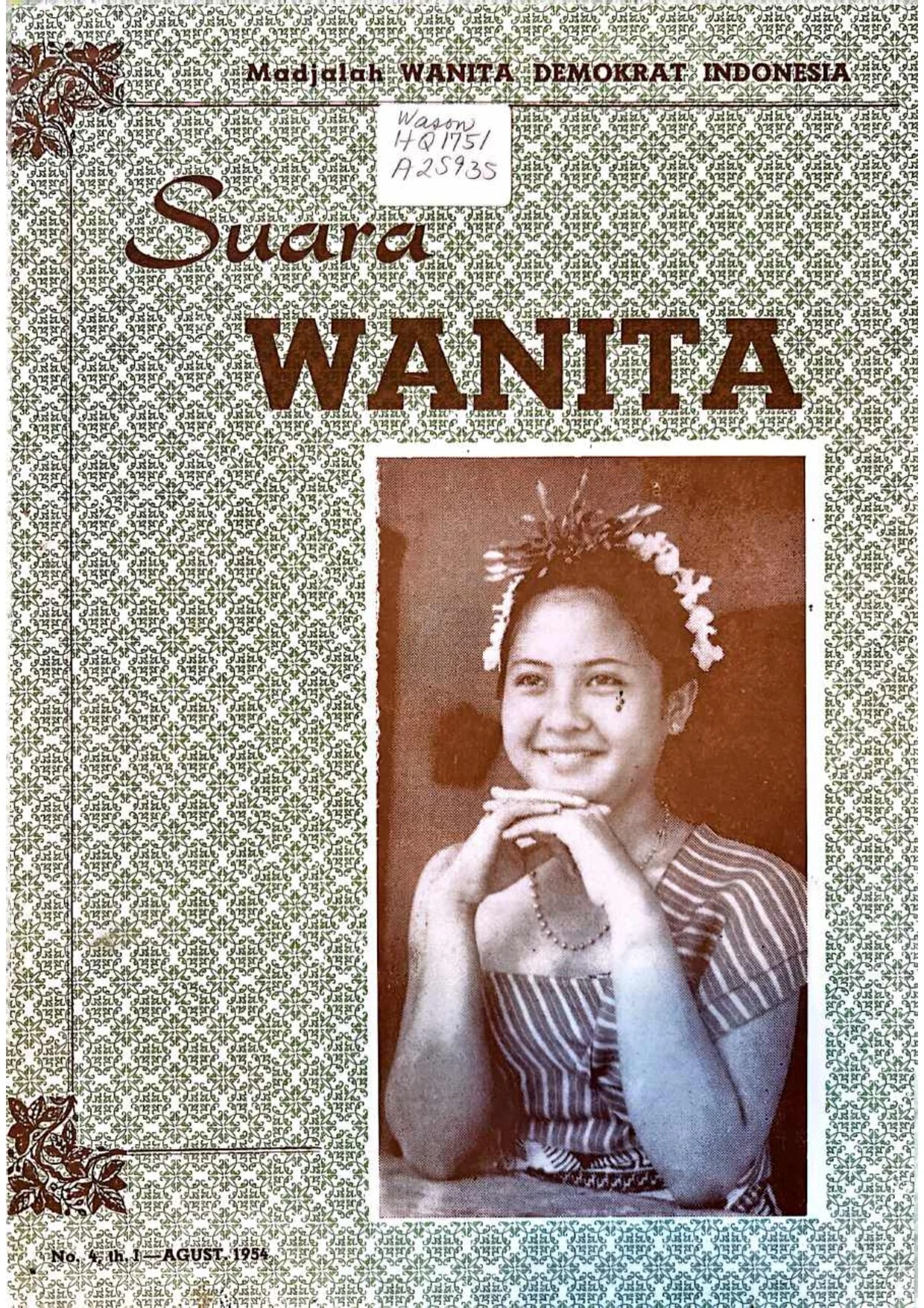 Suara Wanita — No. 4 (1954)
